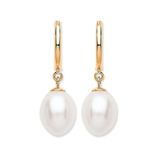 Freshwater Pearl Drop Earrings image 0