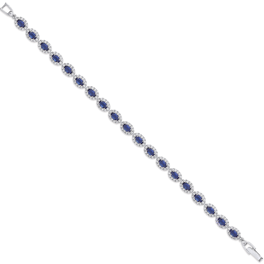 Deep Ocean Sapphire Jewel Bracelet image 0