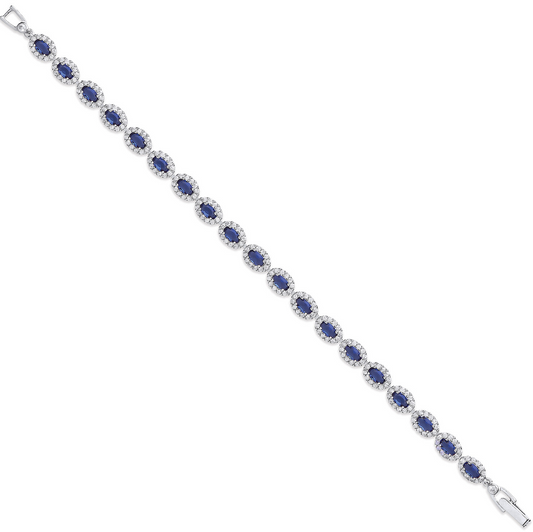 Deep Ocean Sapphire Jewel Bracelet image 0